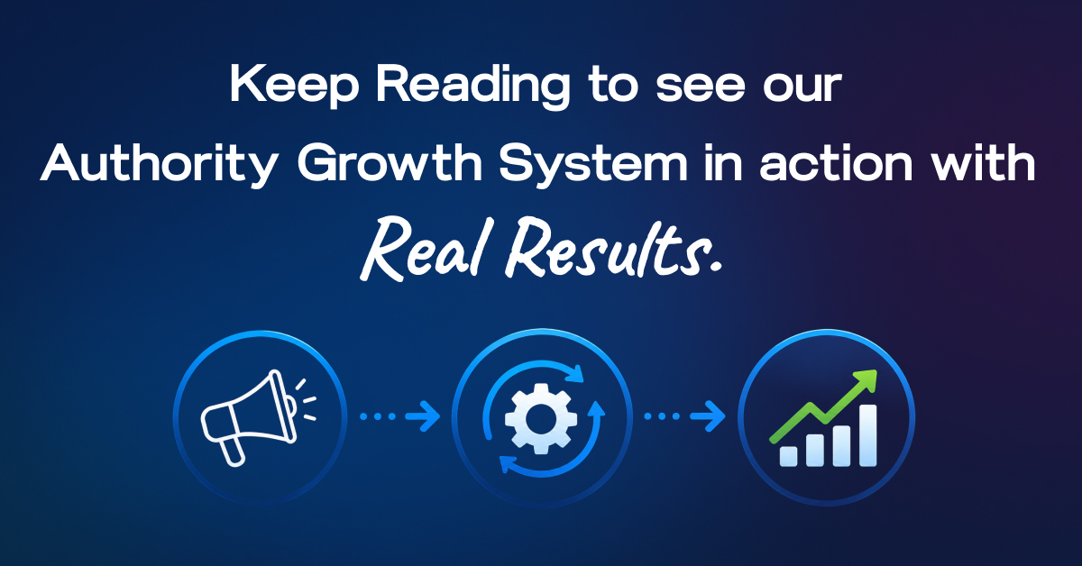 Authority Growth System healthcare marketing framework generating visibility, enquiries and business growth.